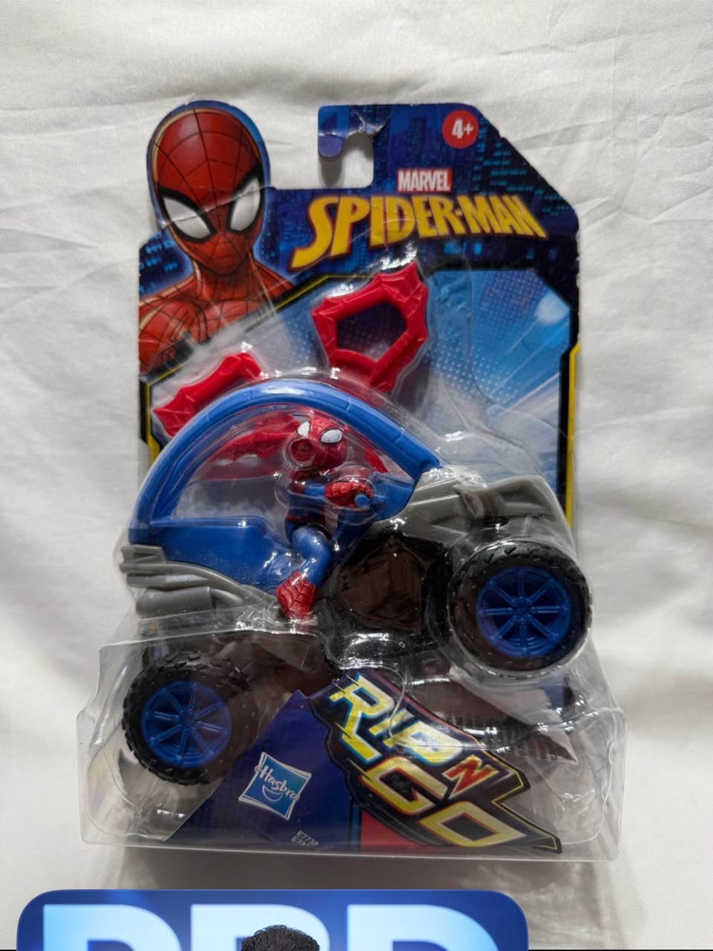 Marvel Spider-Man Blue & Red Ride-On ATV Figure Playset
